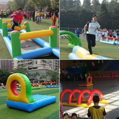 Uzbudljiva prepreka na naduvavanje za sportsku igru